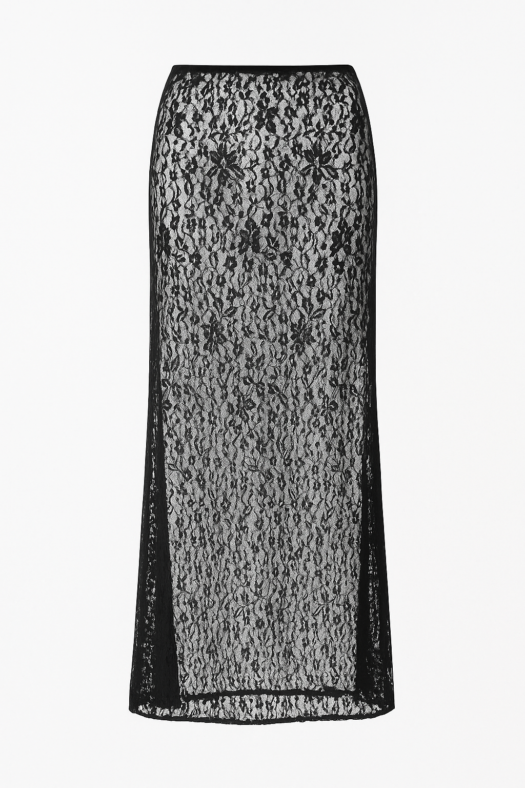 Lace Flow Skirt Black