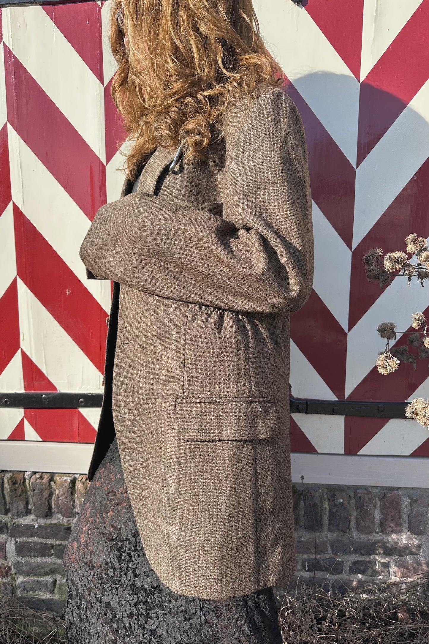 Vintage Blazer Brown Carabiner