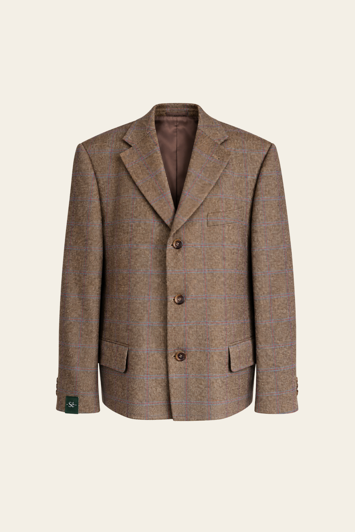 Vintage Blazer Check Brown