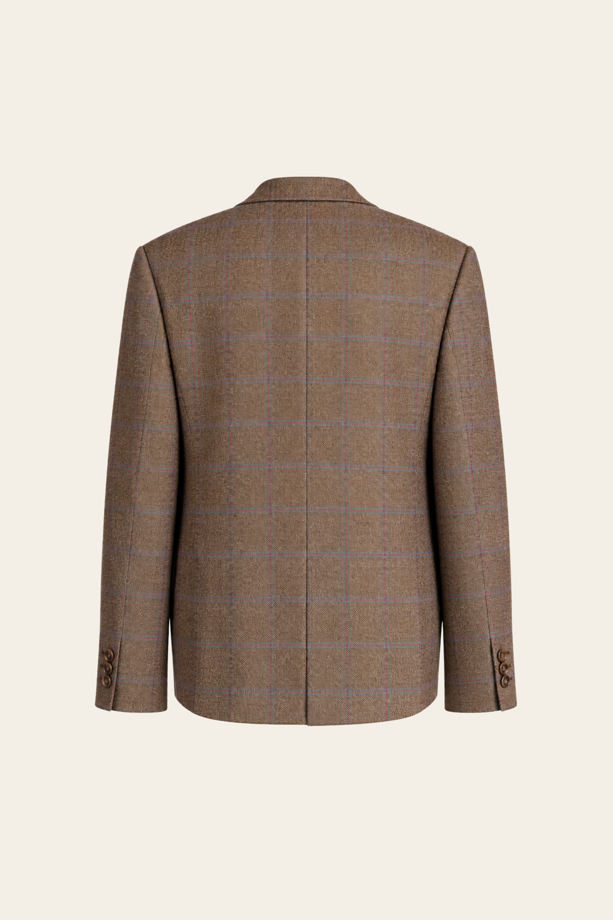 Vintage Blazer Check Brown