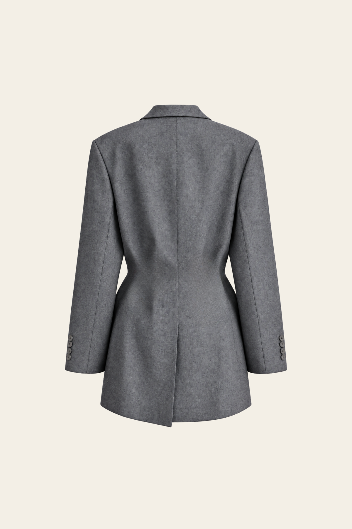 Vintage Blazer Tie Grey