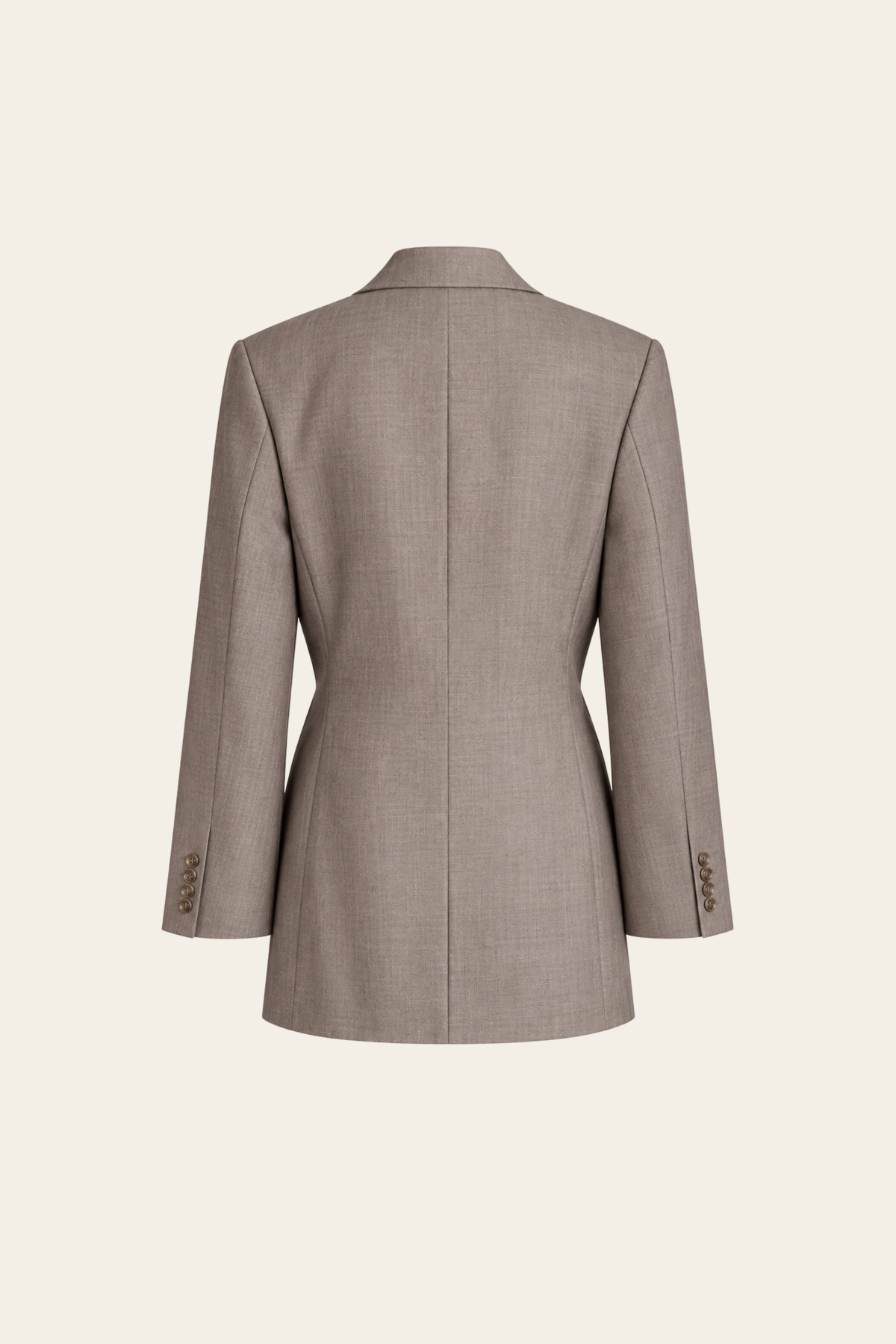 Vintage Blazer Tie Beige