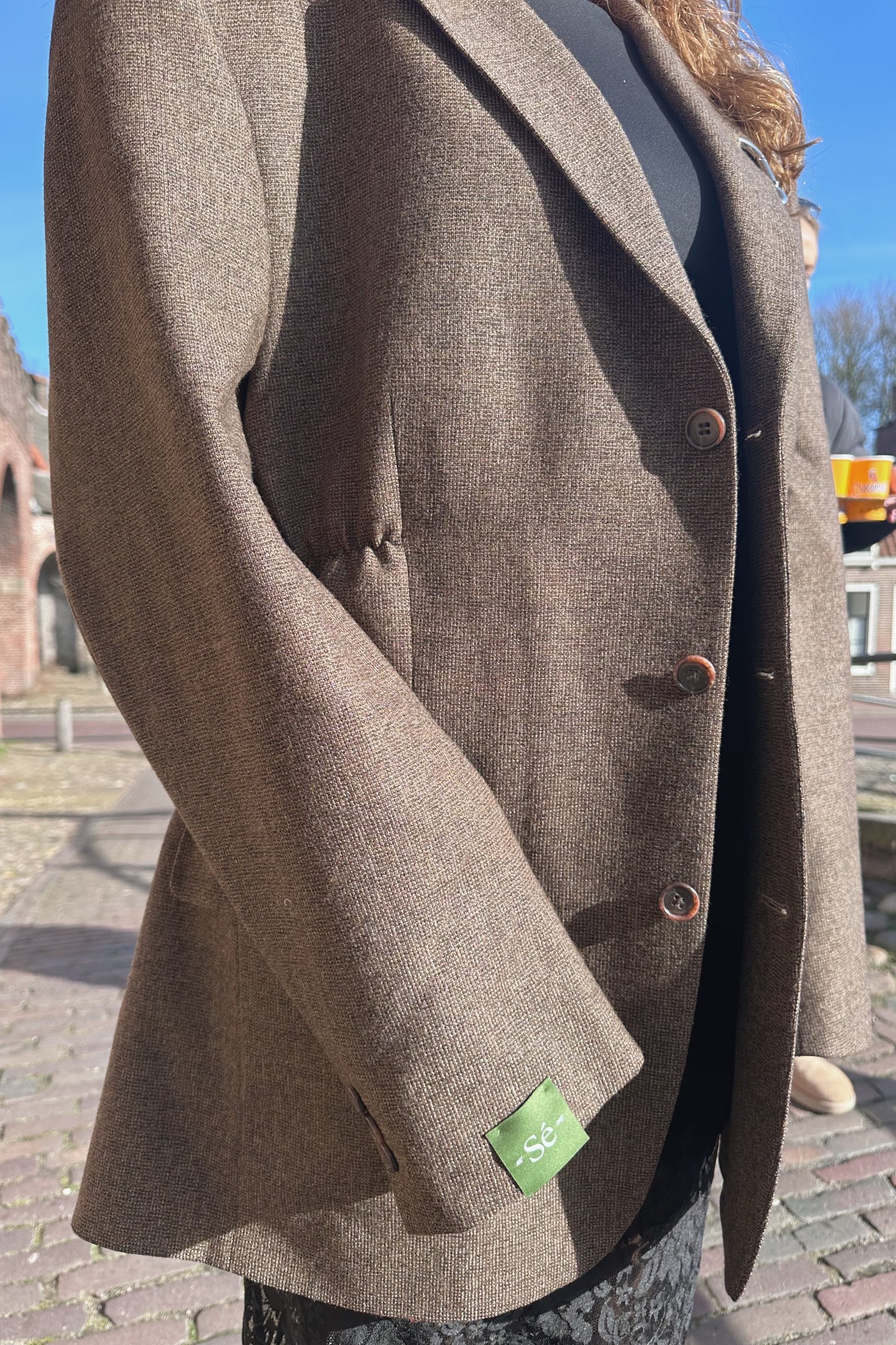 Vintage Blazer Brown Carabiner