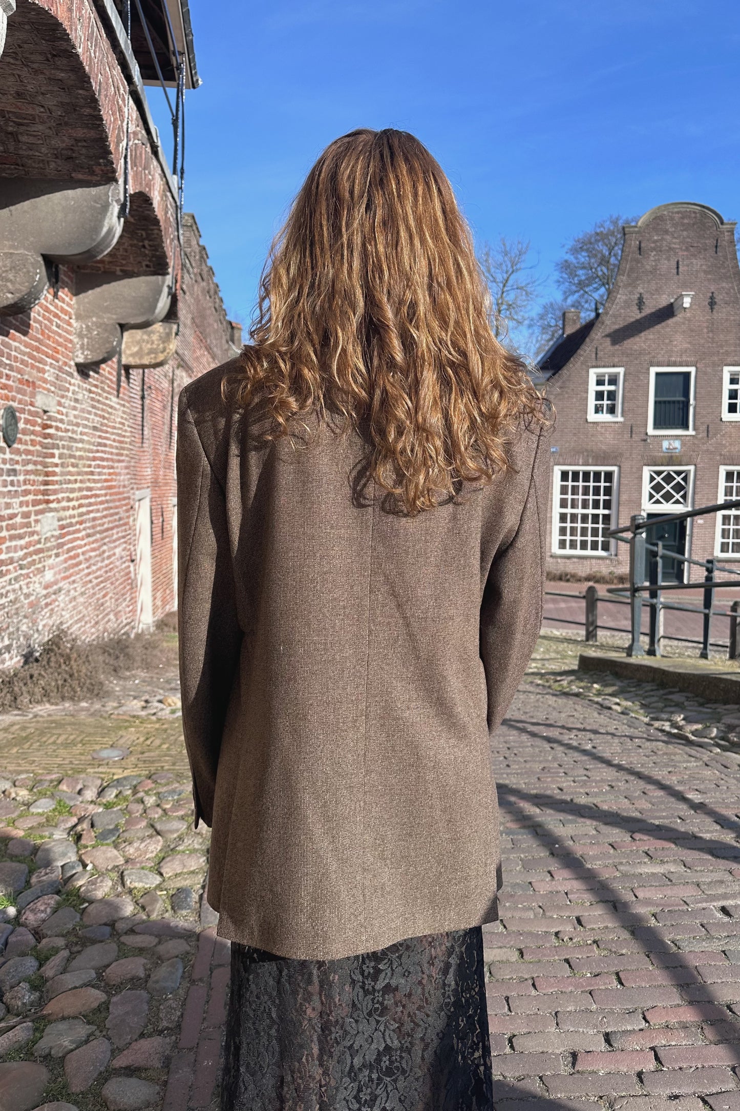 Vintage Blazer Brown Carabiner