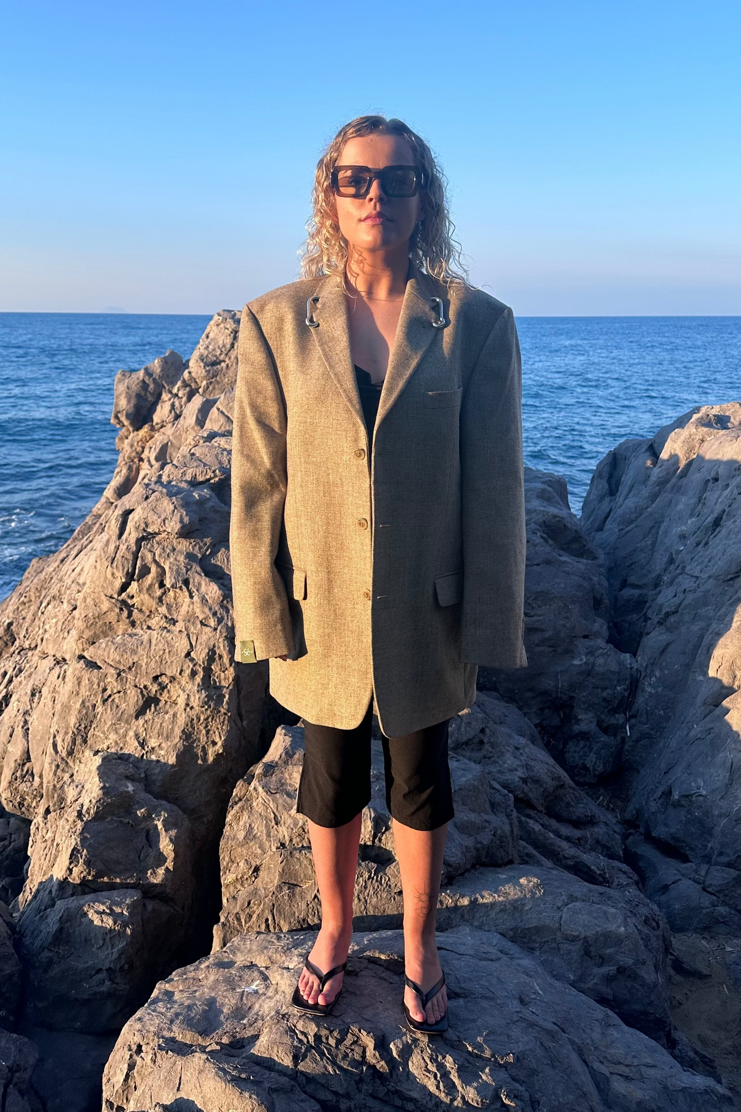 Vintage Blazer Beige
