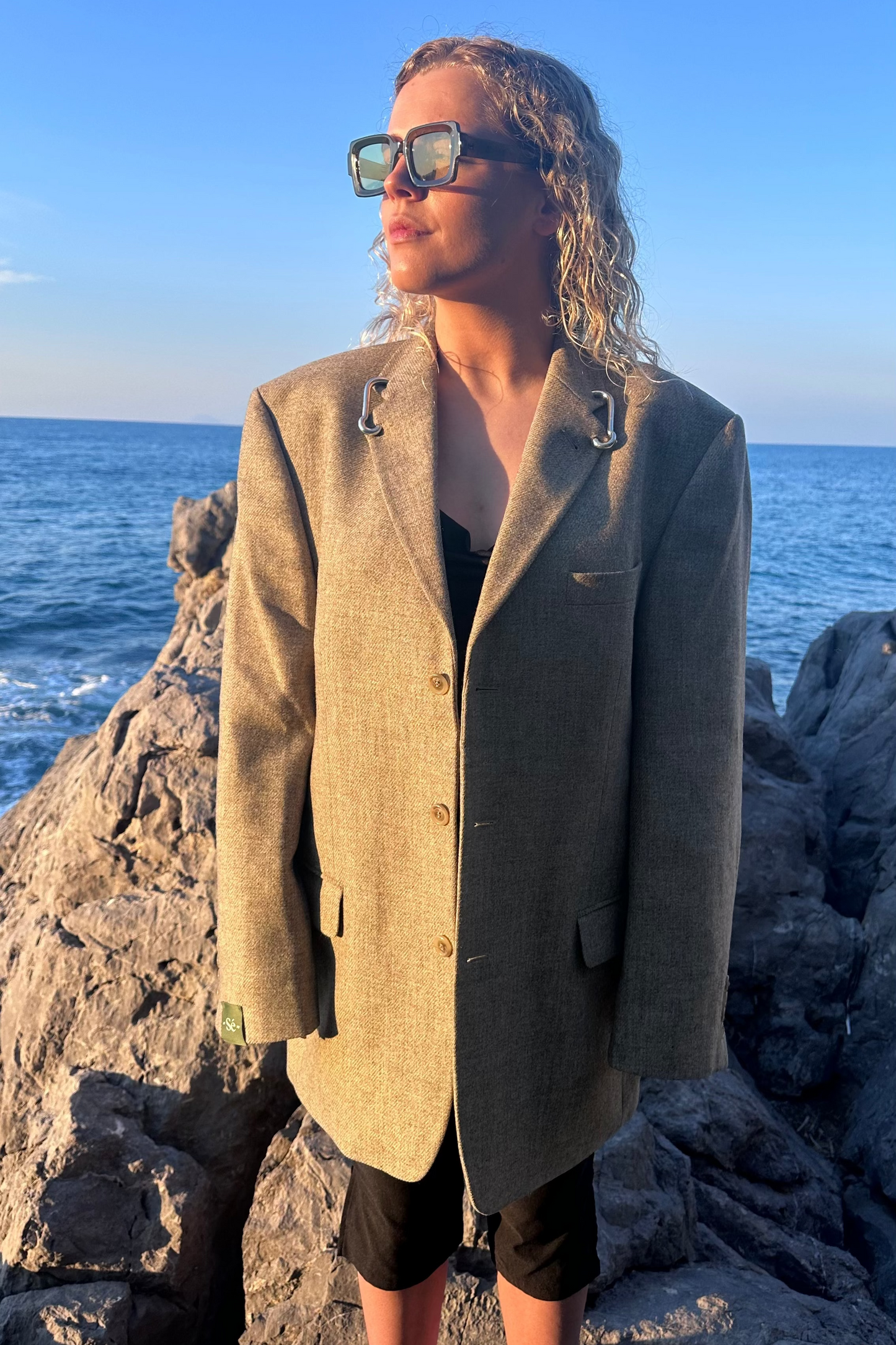 Vintage Blazer Beige