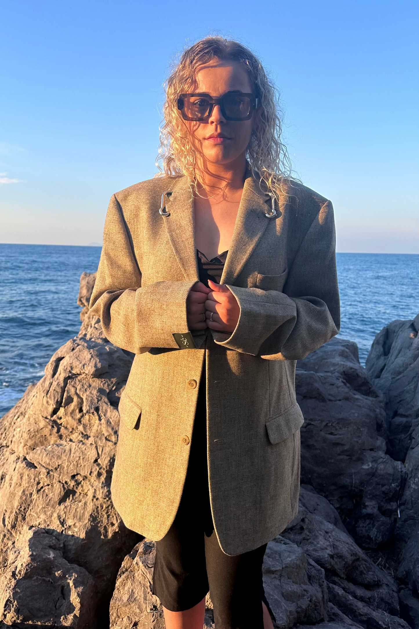 Vintage Blazer Beige
