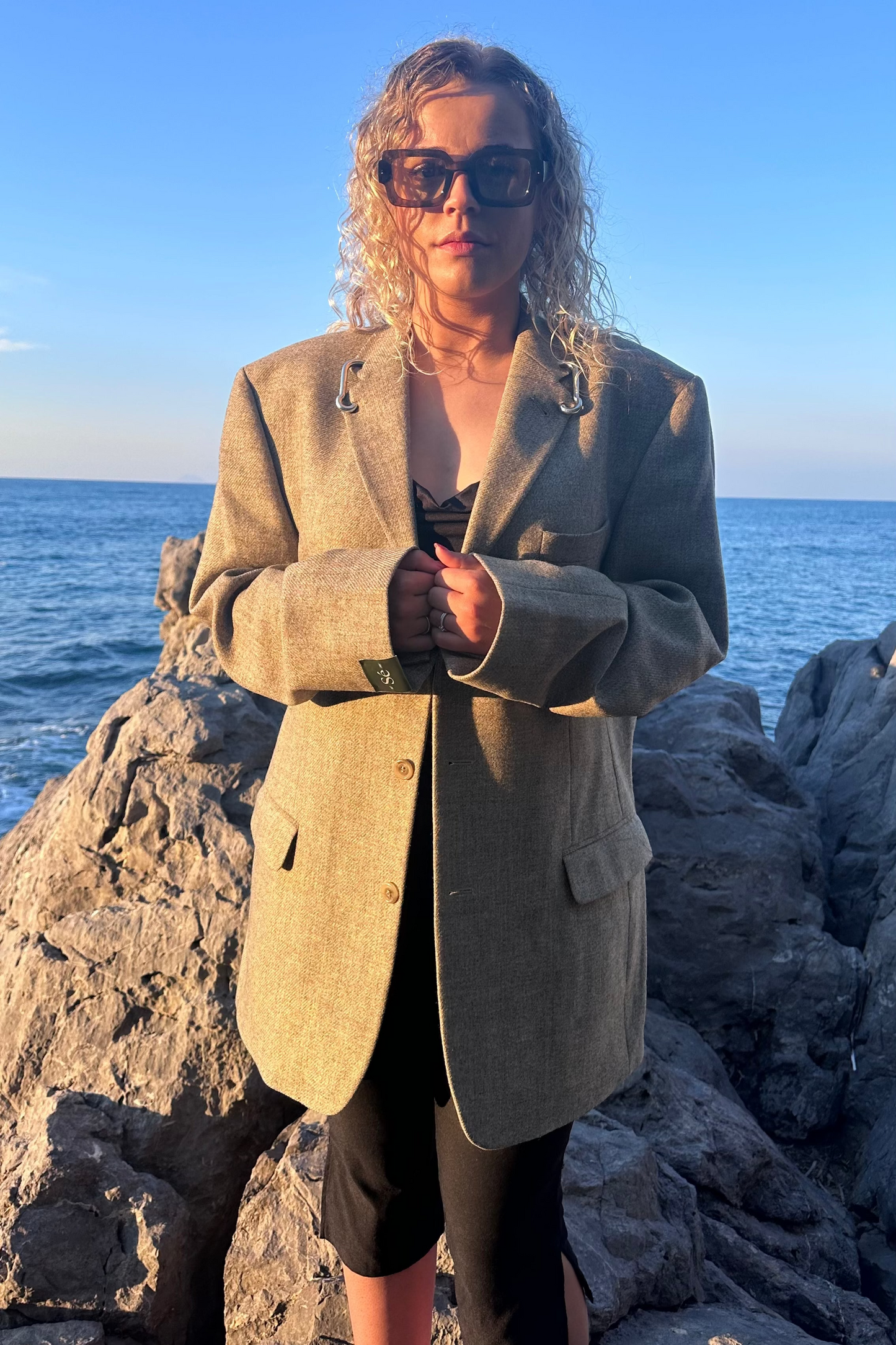 Vintage Blazer Beige