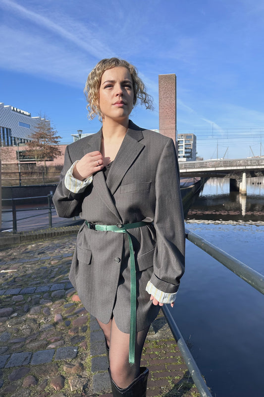 Vintage Blazer Stripe Belt