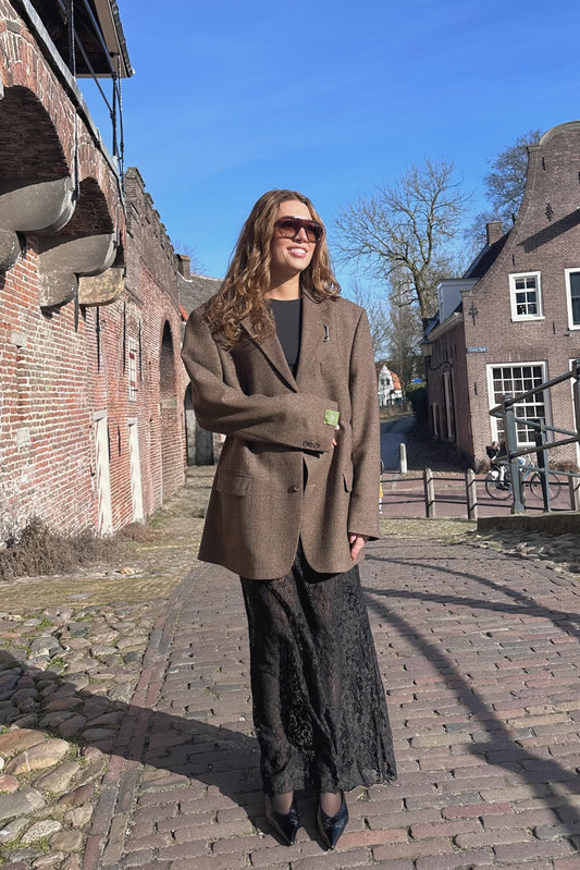 Vintage Blazer Brown Carabiner