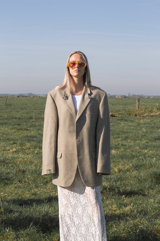 Vintage Blazer Beige