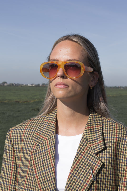 Vintage Blazer check pattern