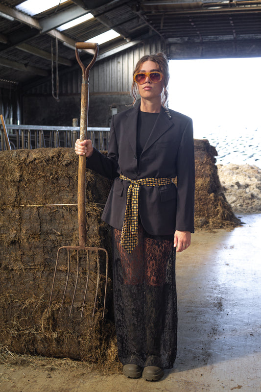 Vintage Blazer Black Metal