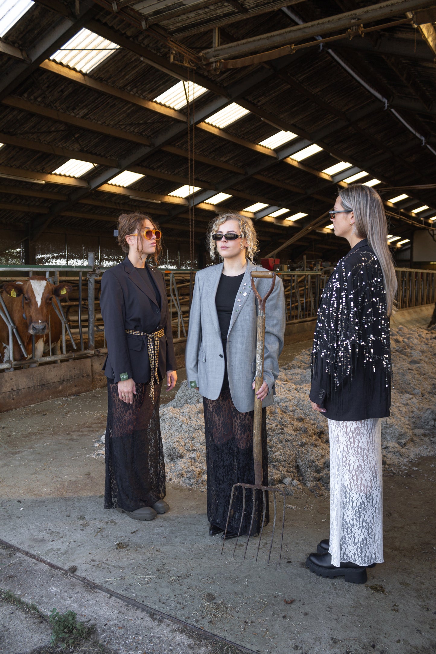 Vintage Blazer Blue Grey